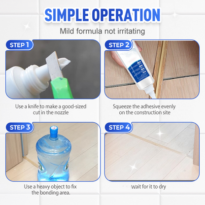 ✨2026 Hot Sale 50% Off🛠️All-Purpose Waterproof Nail-Free Glue