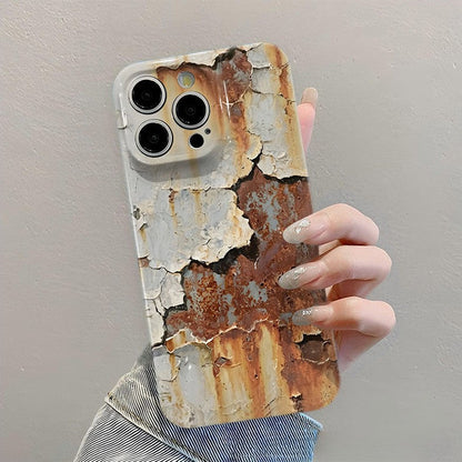💥Vintage Rust Hard Case For iPhone - Last Day Buy 1 Get 1 Free🎁