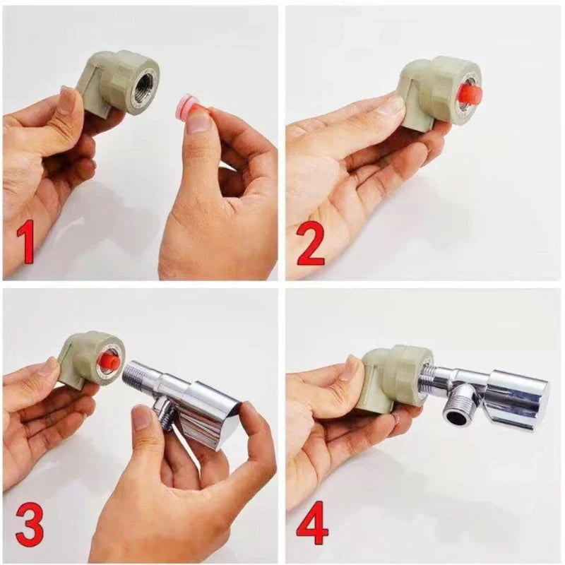1/2" Leak-Proof Sealing Gasket for Faucet Angle Valve