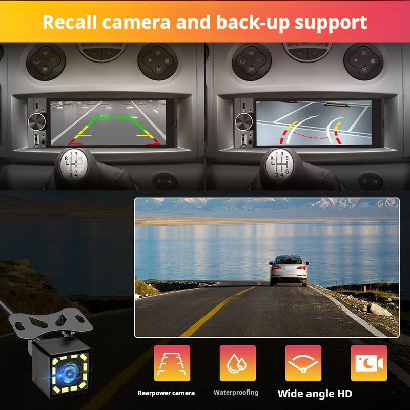 6.36-inch Wireless Smart Touchscreen | Bluetooth | Voice Control | HD Multimedia Display