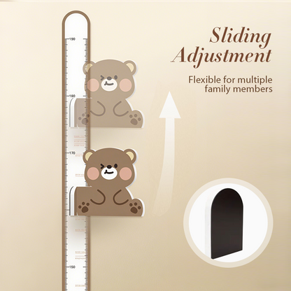 Cartoon Kids’ Sliding Height Measuring Ruler