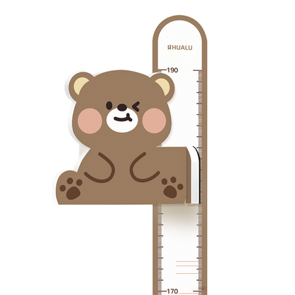 Cartoon Kids’ Sliding Height Measuring Ruler