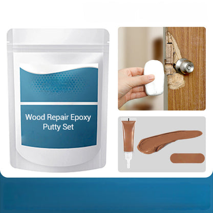 Wood Repair Epoxy Putty Set
