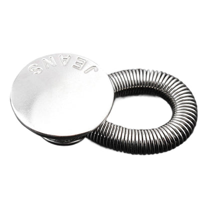 👖👖Spring-Loaded Metal Waist Extender Button for Jeans