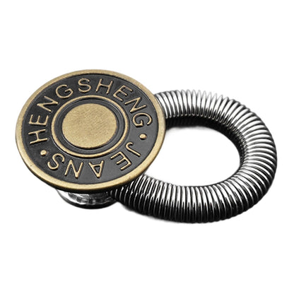 👖👖Spring-Loaded Metal Waist Extender Button for Jeans