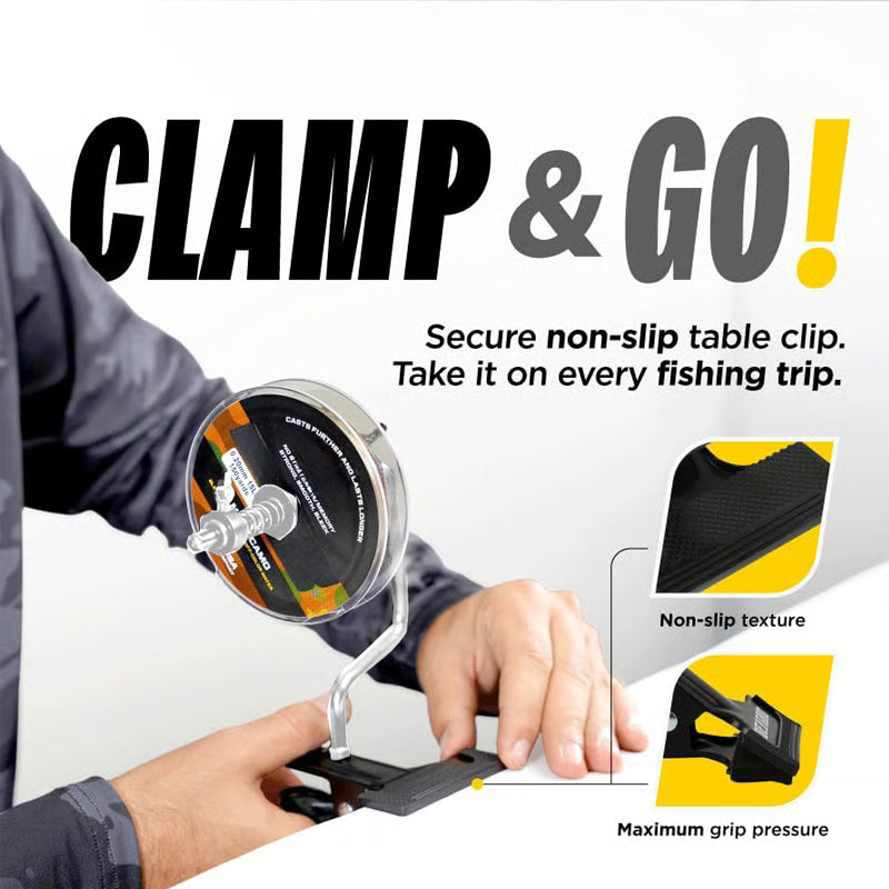 Clip-Type Fishing Reel Line Spooler