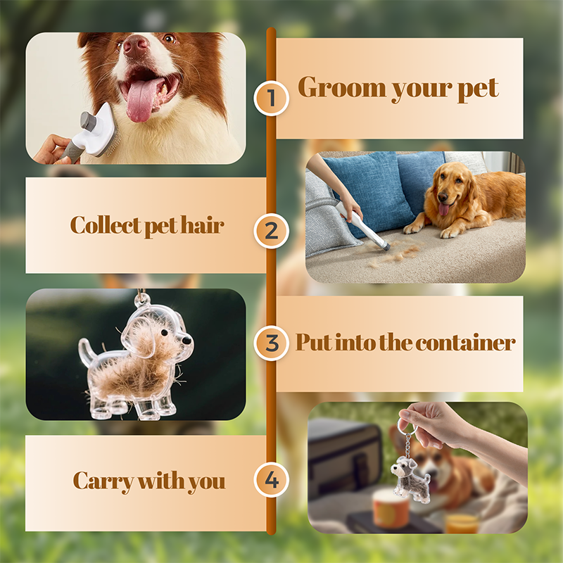 🏆LAST DAY BUY 1 GET 1 FREE🐶My Pet keyring