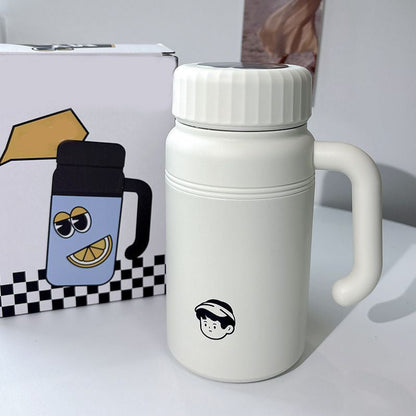 Large Stainless Steel Insulated Cup with Handle