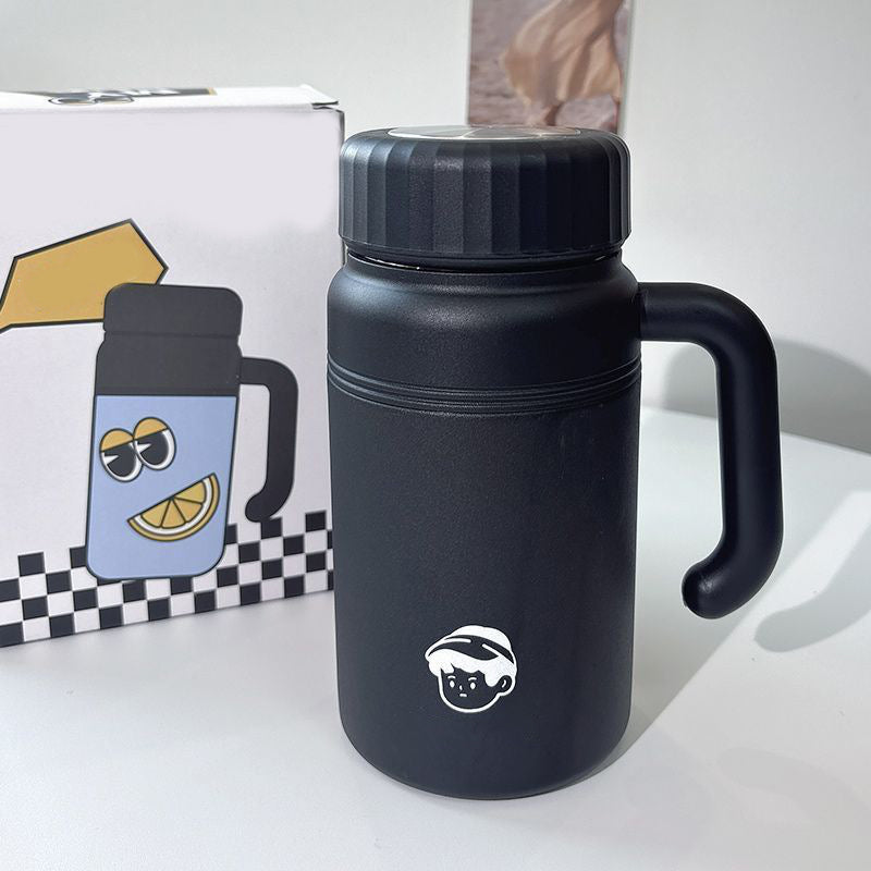 Large Stainless Steel Insulated Cup with Handle