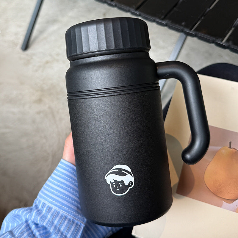 Large Stainless Steel Insulated Cup with Handle