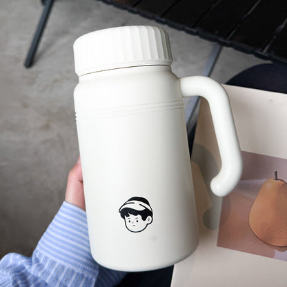 Large Stainless Steel Insulated Cup with Handle