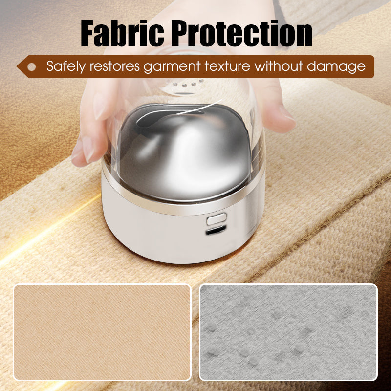 Portable Rechargeable Fabric Shaver - 3-Speed Settings with LED Light for Sweaters & Upholstery Care 🔋✨