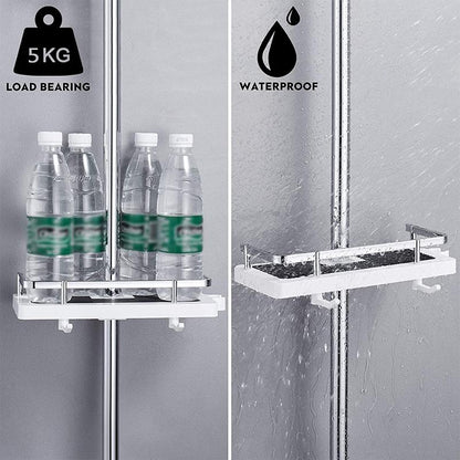 Bathroom Pole Shower Storage Rack Holder🔥