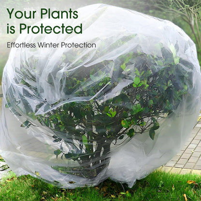 Clear Plant Frost Protection Bags
