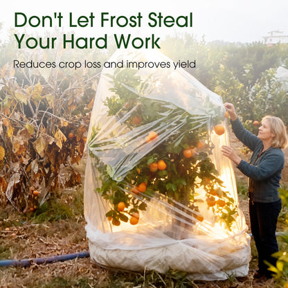 Clear Plant Frost Protection Bags