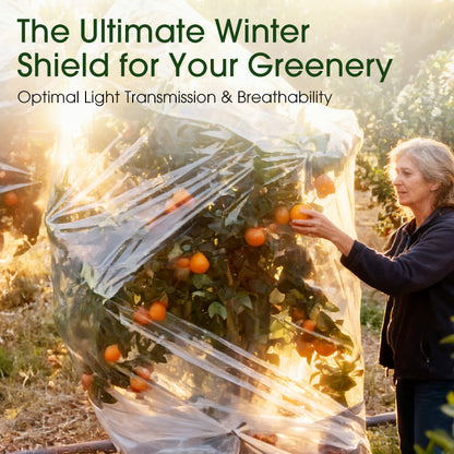 Clear Plant Frost Protection Bags