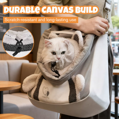 Cute Bear Pet Carrier Bag With Head-Out Design