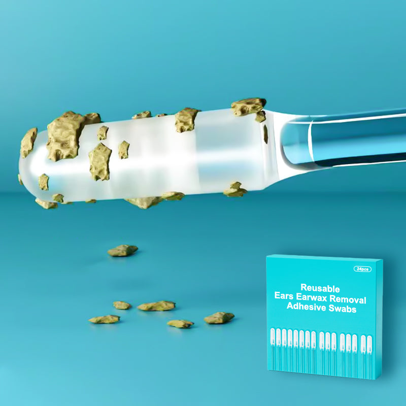 💥Hot Sale 51% OFF🔥Baby-Safe and  Reusable Earwax Removal Adhesive Swabs