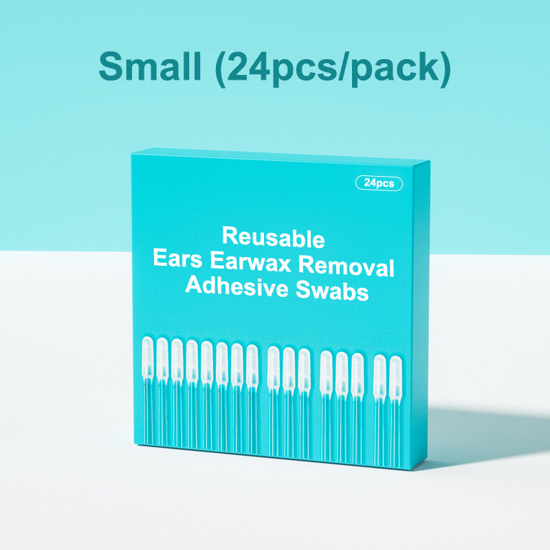 💥Hot Sale 51% OFF🔥Baby-Safe and  Reusable Earwax Removal Adhesive Swabs