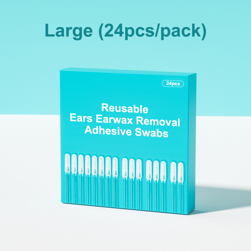💥Hot Sale 51% OFF🔥Baby-Safe and  Reusable Earwax Removal Adhesive Swabs