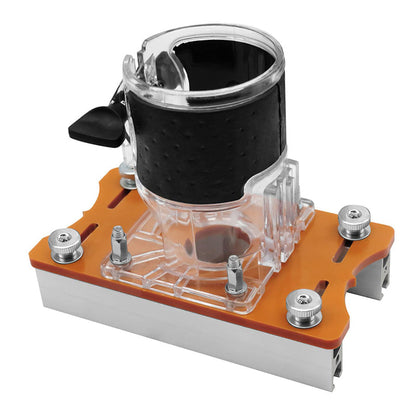🛠️ 50% OFF! ✨ 2-IN-1 COMPACT BASE - For Wood Grooving and Milling, Integrated Laser Guidance and Millimeter Precision Adjustment 🔧📐