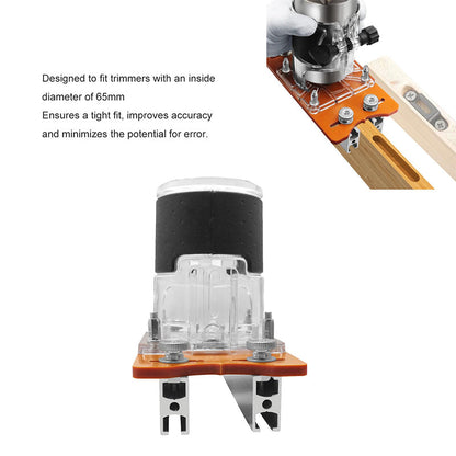 🛠️ 50% OFF! ✨ 2-IN-1 COMPACT BASE - For Wood Grooving and Milling, Integrated Laser Guidance and Millimeter Precision Adjustment 🔧📐