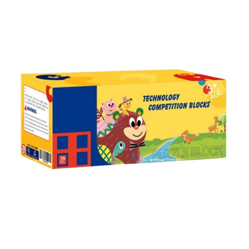 Educational Interlocking Building Block Set for Kids