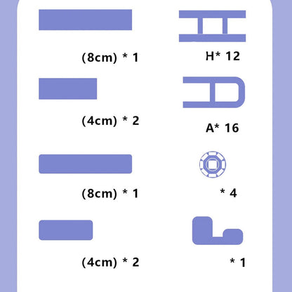 Educational Interlocking Building Block Set for Kids