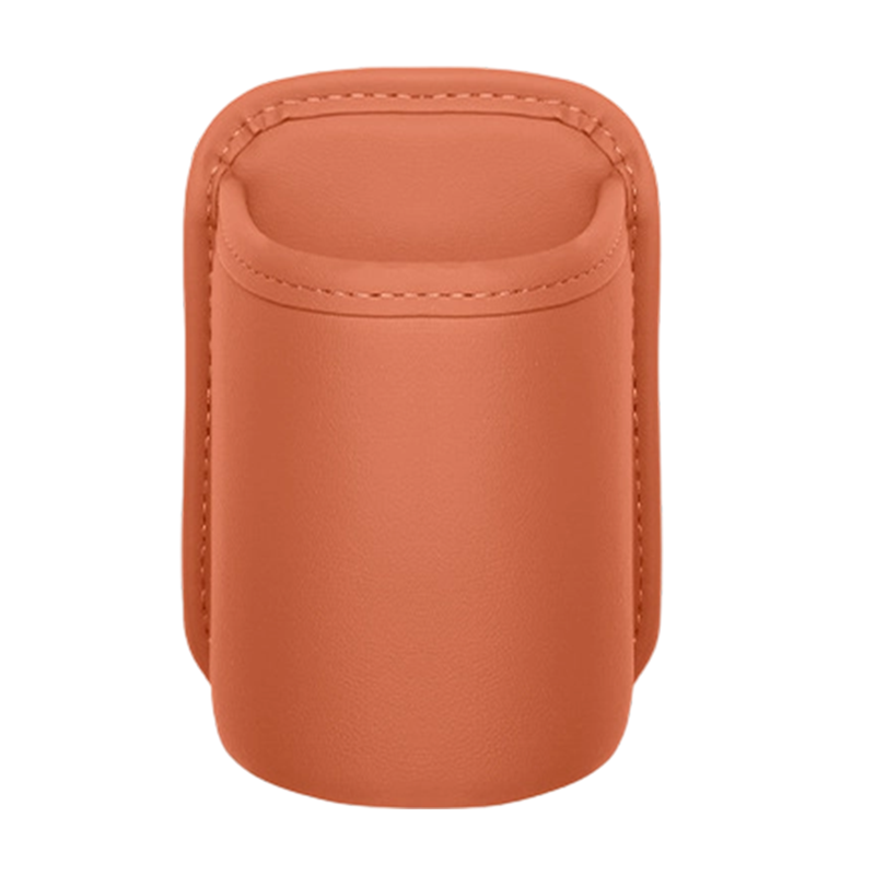 Organize Your Car Instantly! No-Slip Clip-On Leather Cup Holder