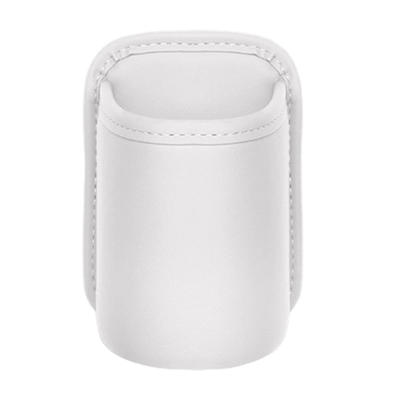 Organize Your Car Instantly! No-Slip Clip-On Leather Cup Holder