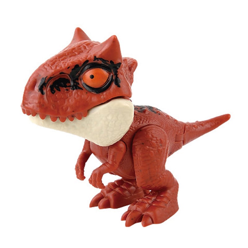 Dinosaur toy that bites your fingers