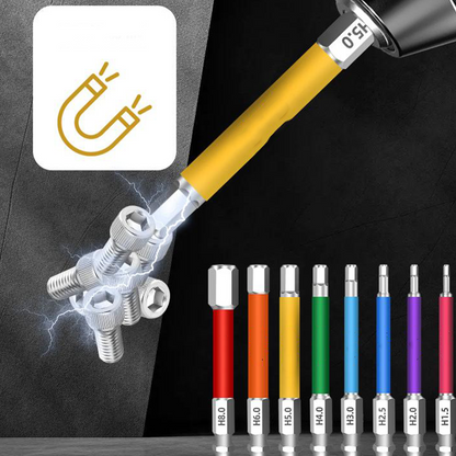 Magnetic Anti-Slip Screwdriver Bit Set