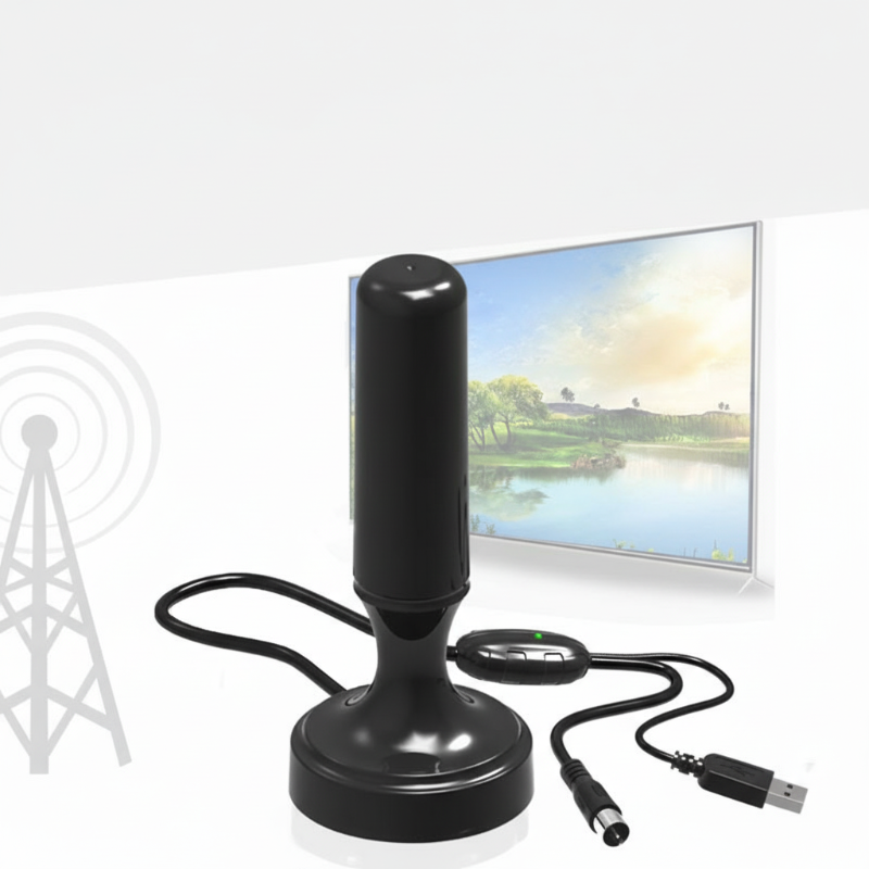 Outdoor Digital TV Antenna with Amplifier