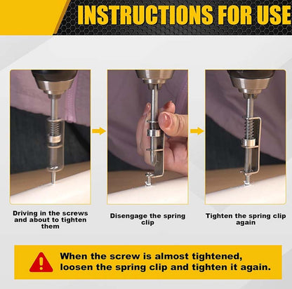 Spring-loaded Screw Holder Bit