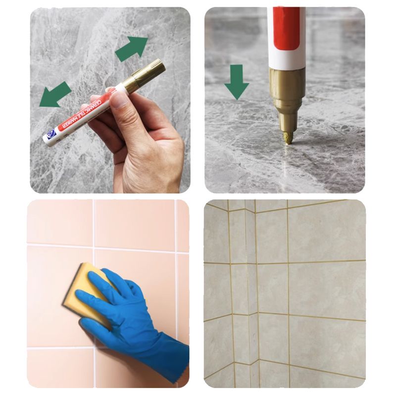 Pousbo®🖌️ Anti-Mould & Waterproof Joint Pen for Ceramic Tiles! 🧱