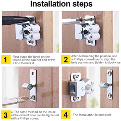 🔥Today's limited time 50% off🔥Classic Cabinet Door Stainless Steel Snaps