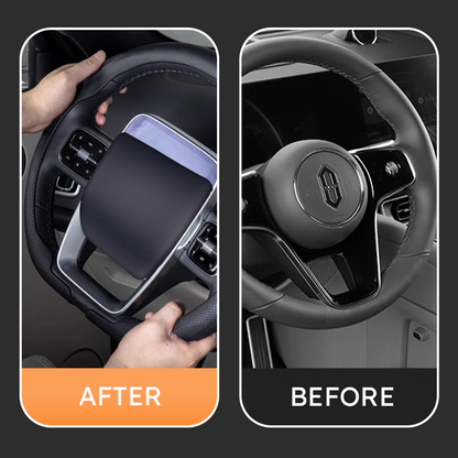 💖Universal Genuine Leather Car Steering Wheel Cover