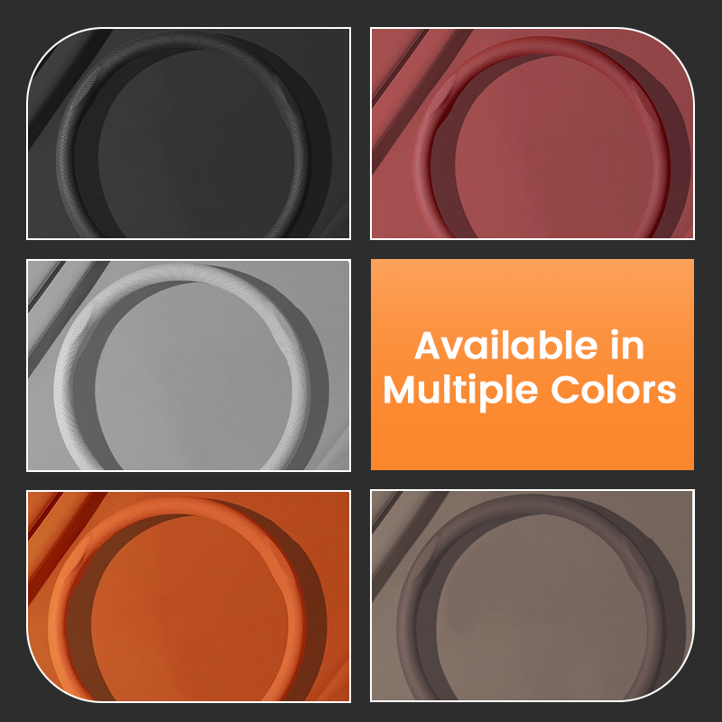 💖Universal Genuine Leather Car Steering Wheel Cover