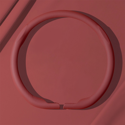 💖Universal Genuine Leather Car Steering Wheel Cover