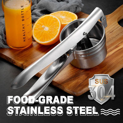 AEX Multifunctional Stainless Steel Potato, Juice & Food Press