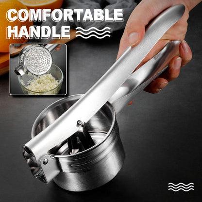 AEX Multifunctional Stainless Steel Potato, Juice & Food Press