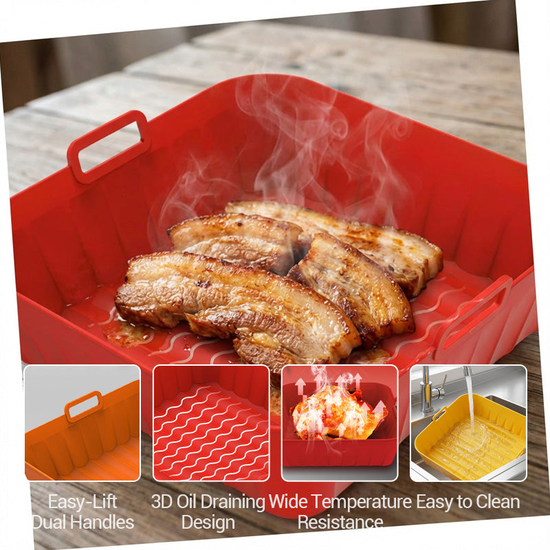 Reusable Air Fryer Silicone Pot