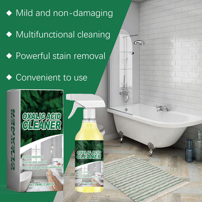 🥳2026 HOT SALE🥳💞50K+ SOLD!💥🔬 【CLEARANCE!】Molecular-Level Cleaning Tech! Oxalic Acid Cleaner Dissolves Rust & Limescale 78% OFF🚽✨