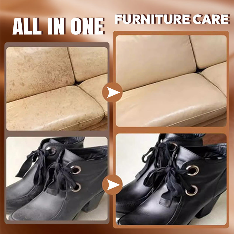 ✨Leather Care & Cleaning Cream with Sponge🧼