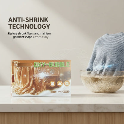 🧶 BUY 2 GET 1 FREE! ⚗️ Sweater Revive Tablets – Anti-Shrink, Restores Softness & Safe for Colors 🧺