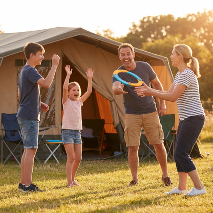 Detachable Whistling Flying Ring Toy