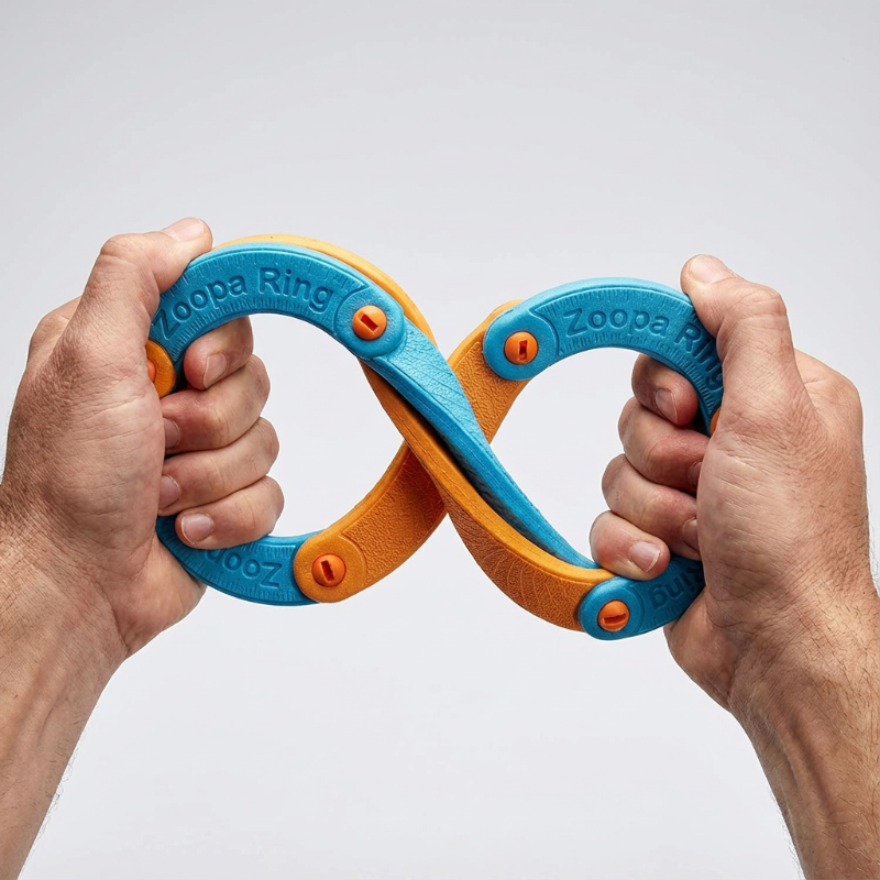 Detachable Whistling Flying Ring Toy