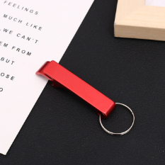 Aluminum alloy bottle opener keyring