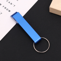 Aluminum alloy bottle opener keyring