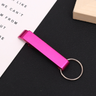 Aluminum alloy bottle opener keyring